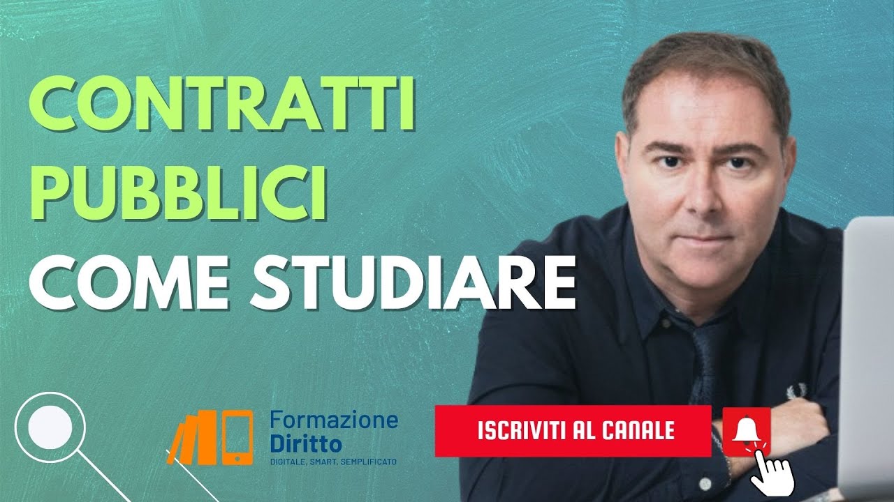 COME STUDIARE CONTRATTI PUBBLICI