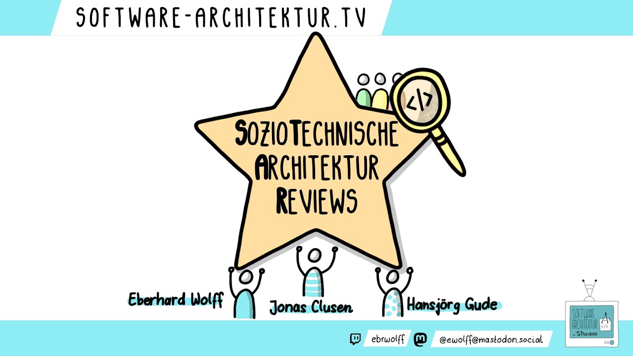 Soziotechnische Architektur Reviews mit Hansjörg Gude