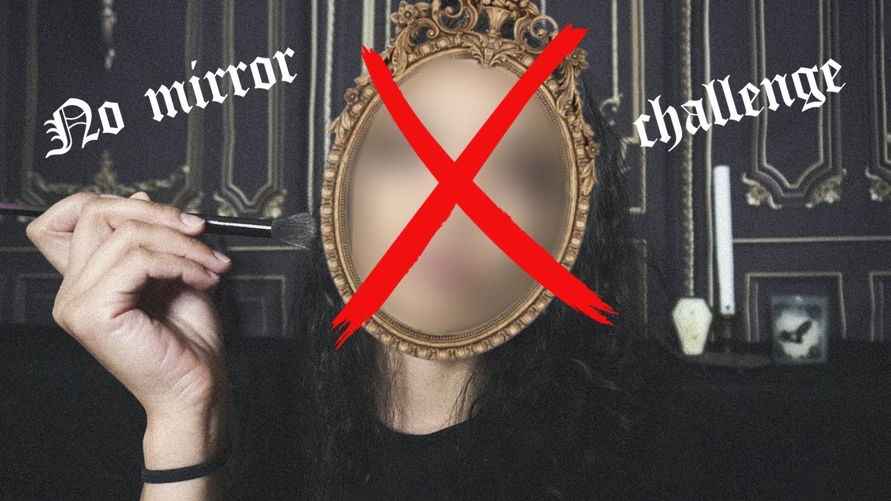 No Mirror Makeup Challenge | my first (& only?) challenge video