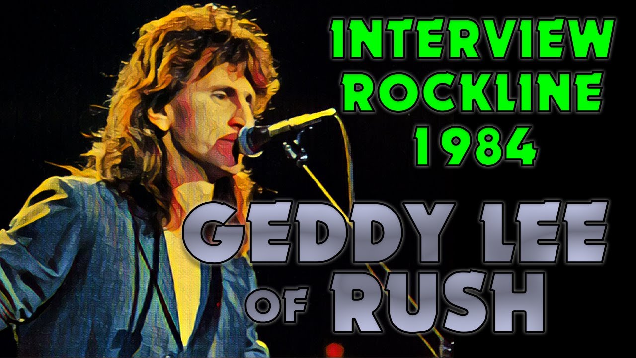 Geddy Lee of RUSH interviewed on Rockline 1984