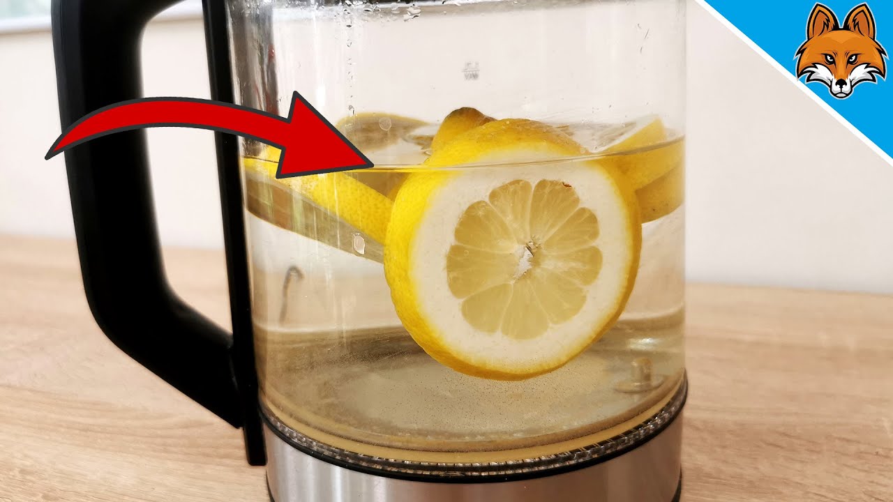 Mets un citron dans la bouilloire et soit surpris par ce qui se passe 💥 (génial) 🤯