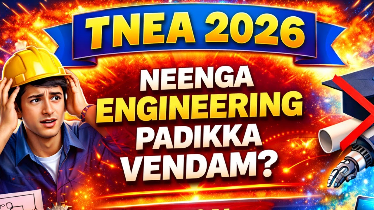 🚀 TNEA 2026 | 💥 நீங்கள் இன்ஜினியரிங் படிக்க வேண்டாம்!?🔥 | 🏆 ஏன்? 🌟எதற்காக?