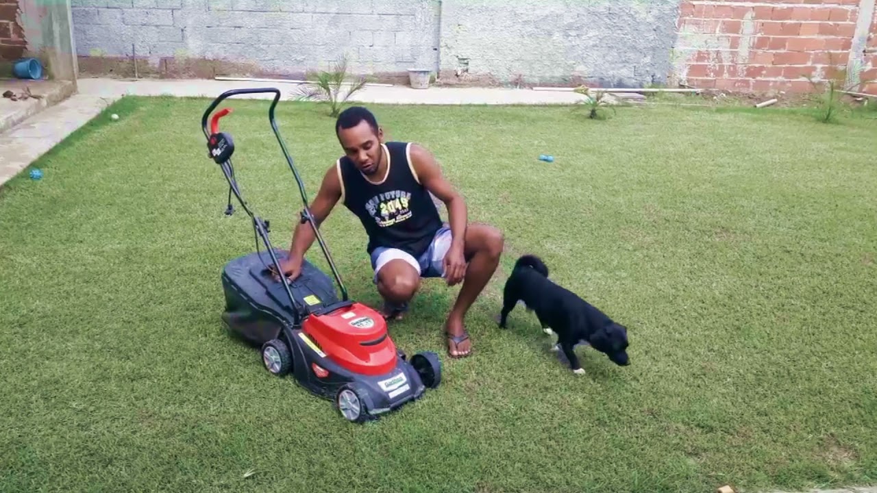 1 mês usando Cortador de grama Garthen GC-34.  Gostei