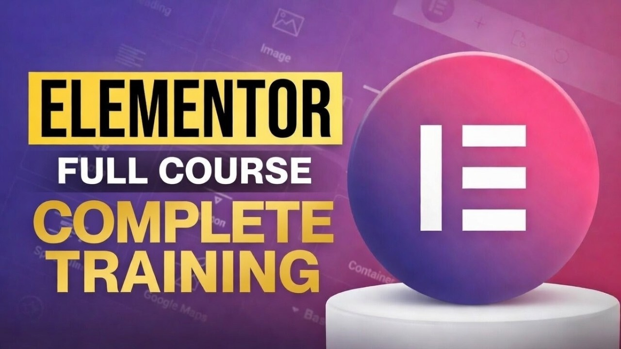 Elementor Mega Full WordPress Course 🔥😱 Zero To Hero