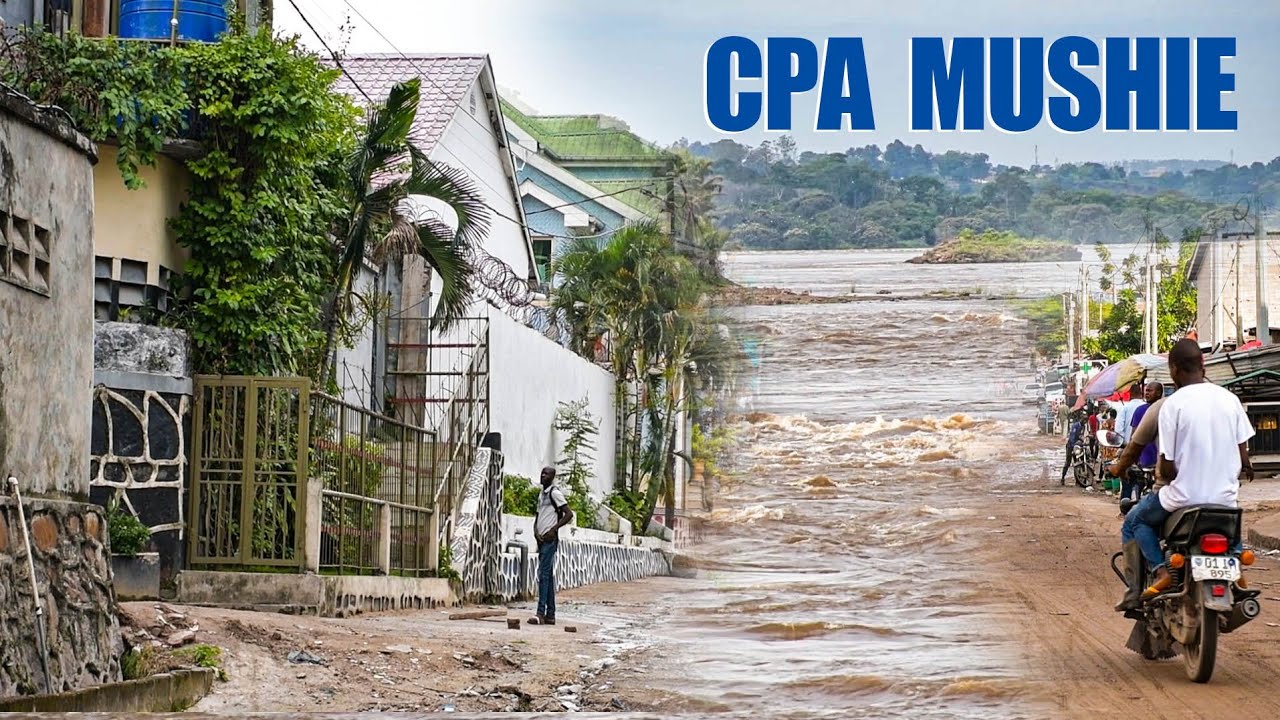 DÉCOUVERTE MONT NGAFULA QUARTIER CPA, CITÉ AU BORD DU FLEUVE CONGO ÉQUIVALENT DE LA CITÉ MAMA MOBUTU