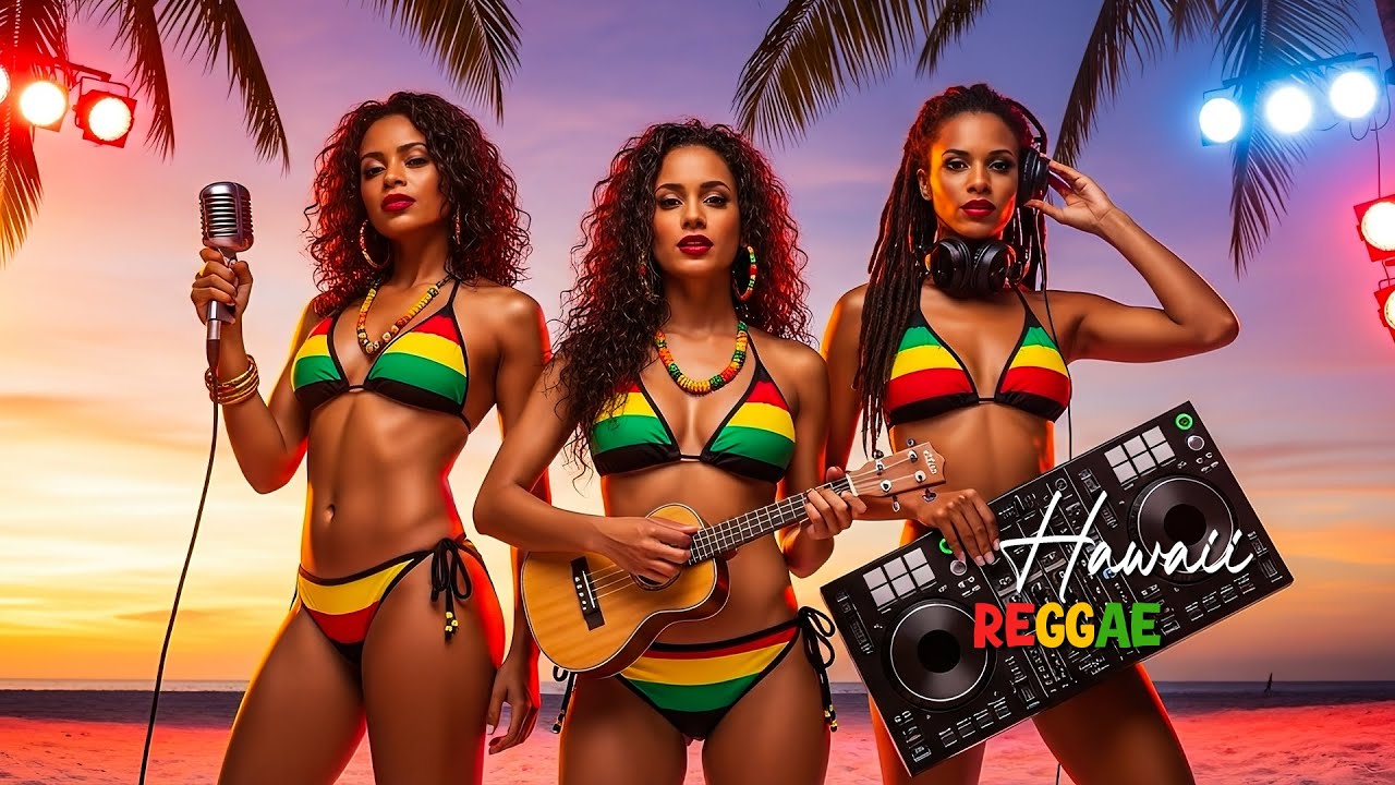 Tropical Reggae Vibes | Sunset Chill & Island Groove Mix 2025