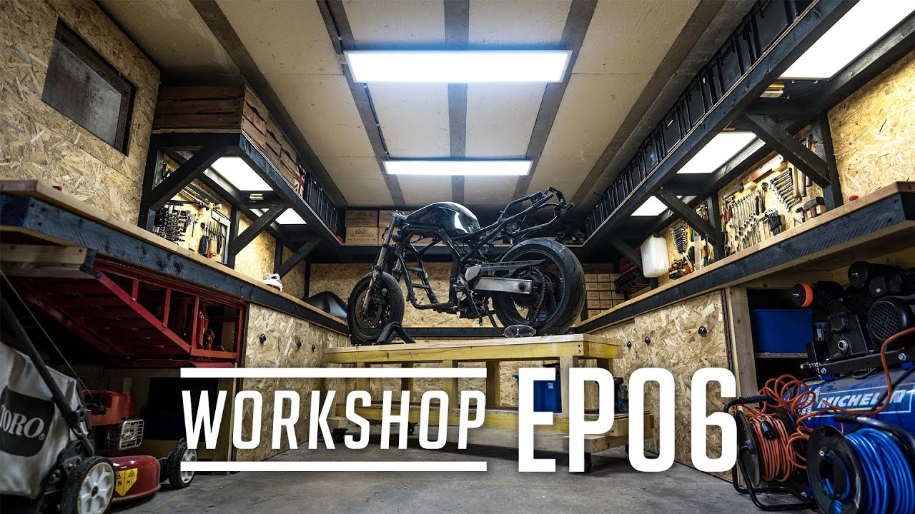 Mon atelier s'illumine, les panneaux à LED enfin branchés ! - Workshop EP06