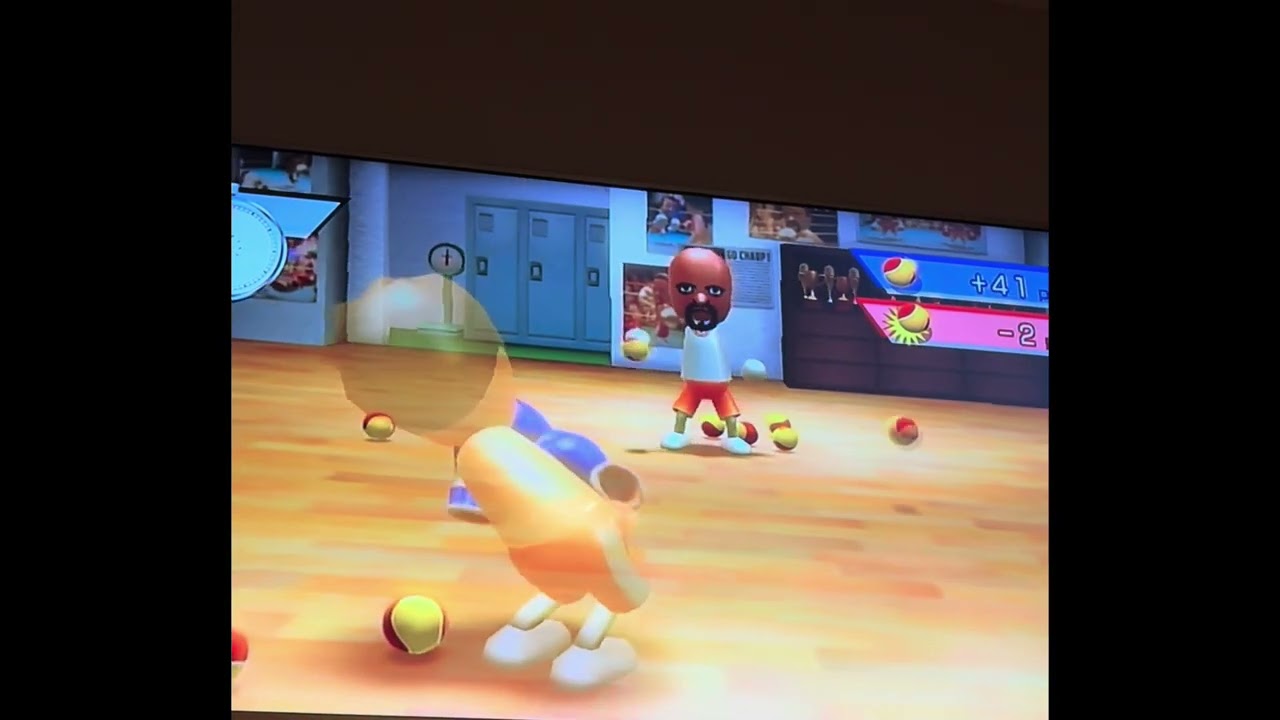 Wii sports boxing training ￼