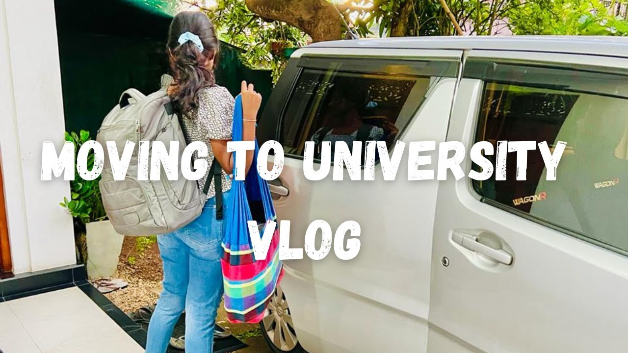 MOVING VLOG|[Eng/සිංහල]|Moving to university hostel with me*realistic*|Rajarata University Sri Lanka
