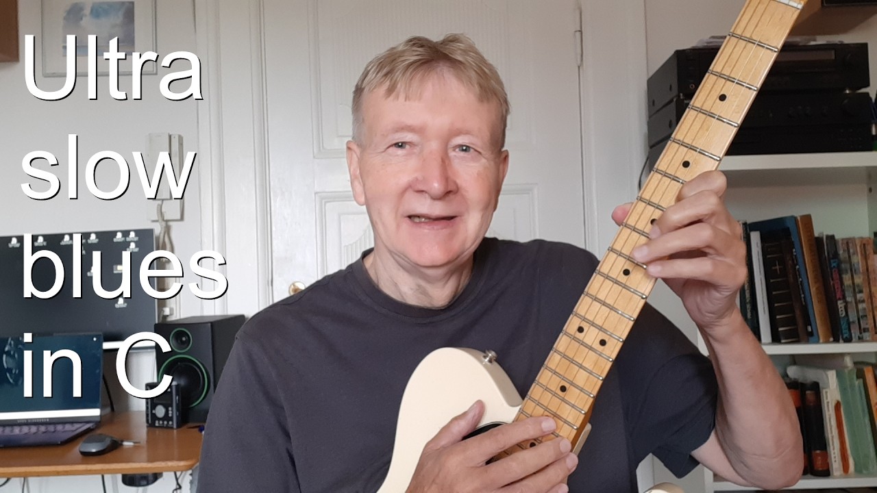 Slow blues licks, lines and generel wanderlust on my Tele. 50 BPM