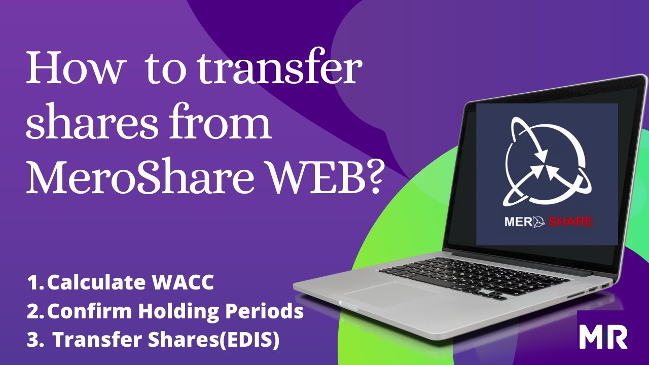 How To Do EDIS From Meroshare ?  Calculate WACC and Holding Periods in Mero Share | MR NEPSE APP |
