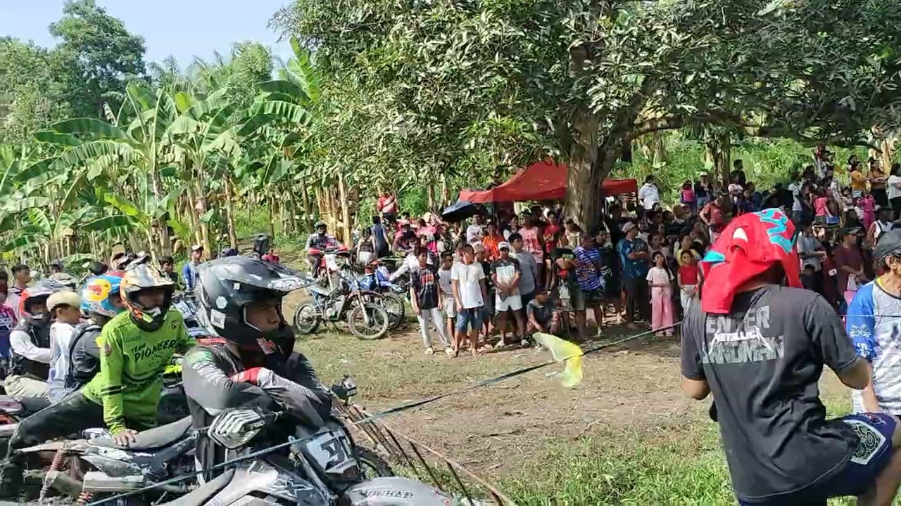 Upper licanan panabo city  Flat track enduro race  pantra category elimination 1st hit..#kilayworkx