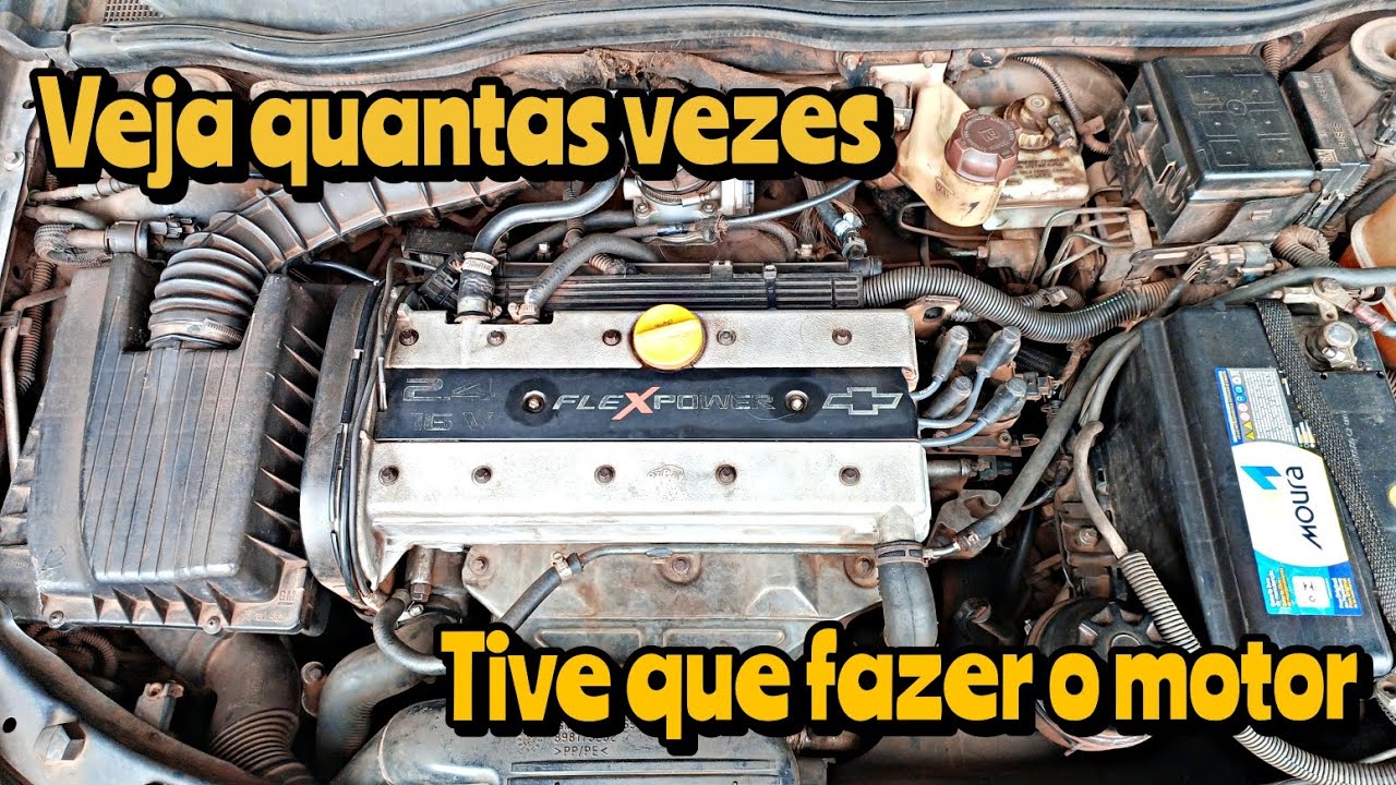 VEJA QUANTAS VEZES TIVE QUE FAZER O MOTOR #car #carros #vectra 