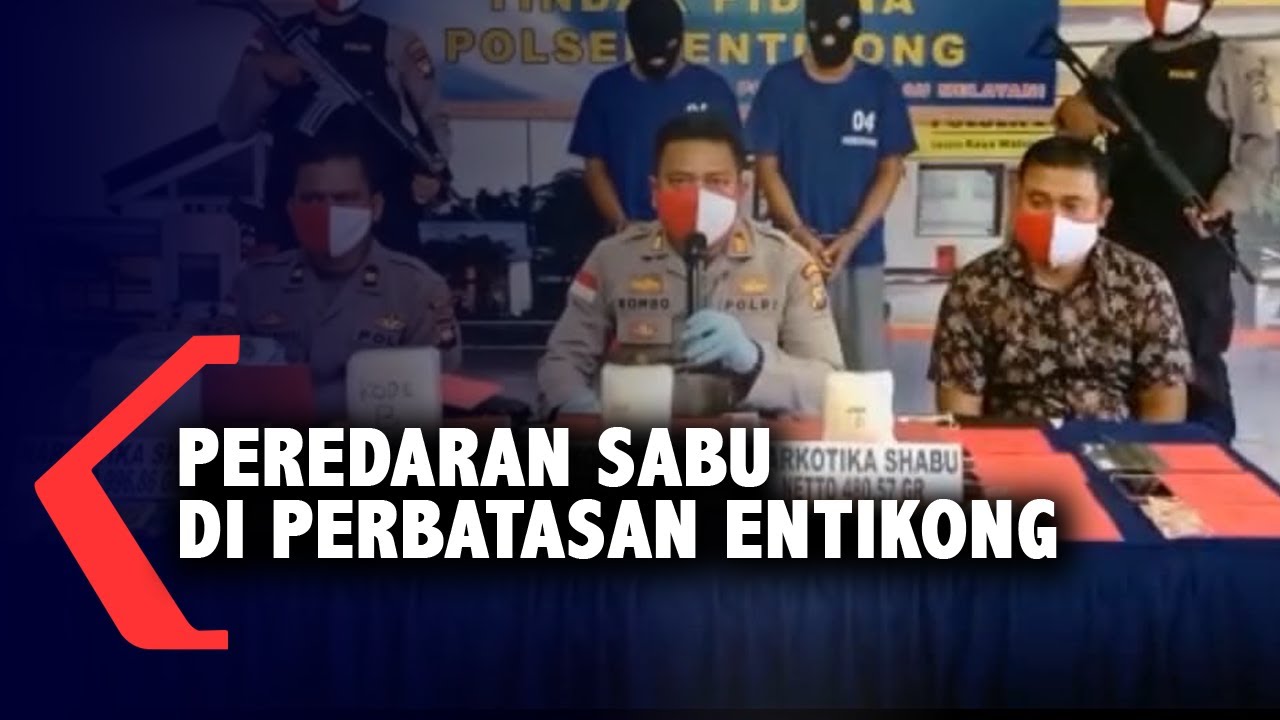 Polsek Perbatasan Entikong Ungkap Kasus Peredaran Sabu