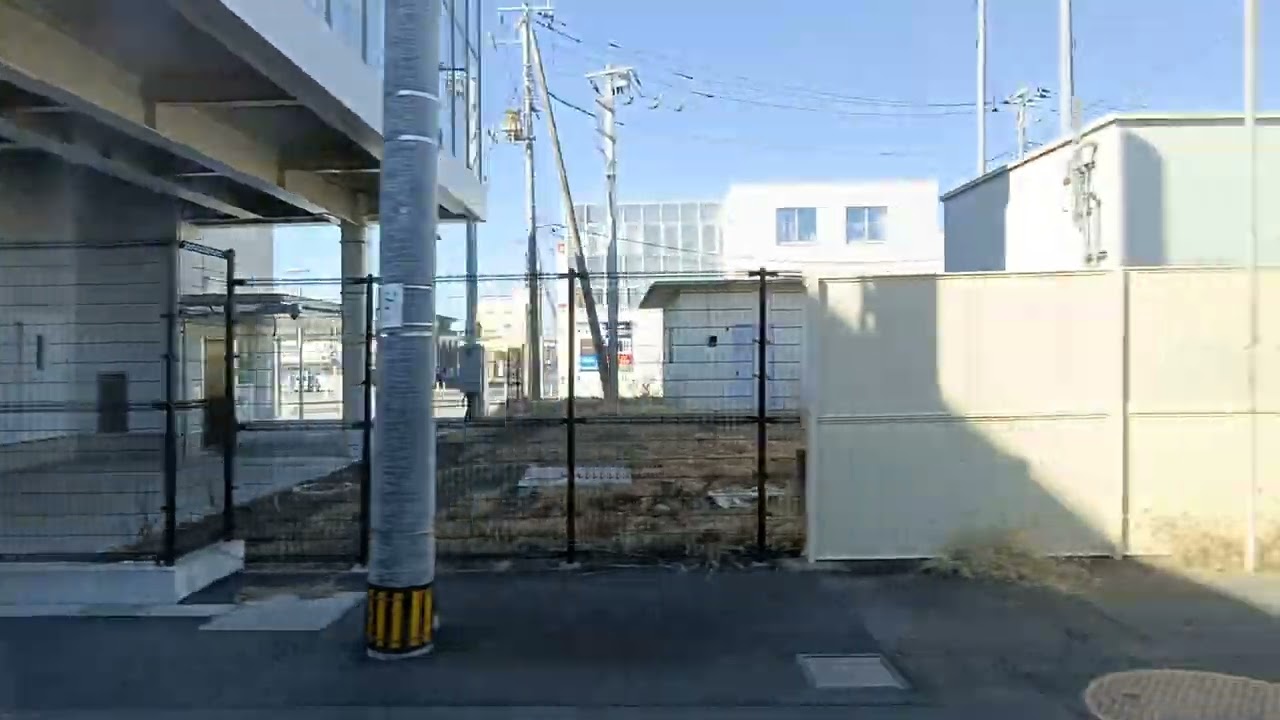 常磐線いわき行き左側車窓 勝田駅〜日立駅 パート1 収録乗車場所 3号車