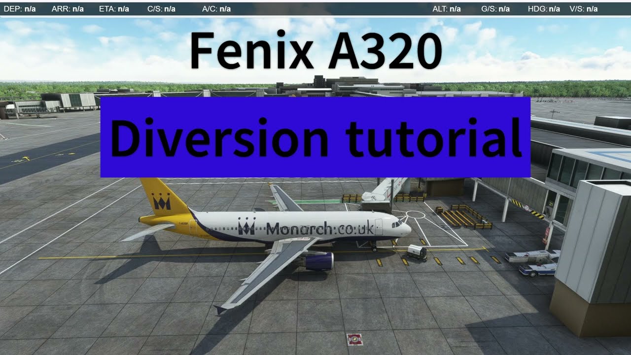 Fenix A320 Diversion tutorial