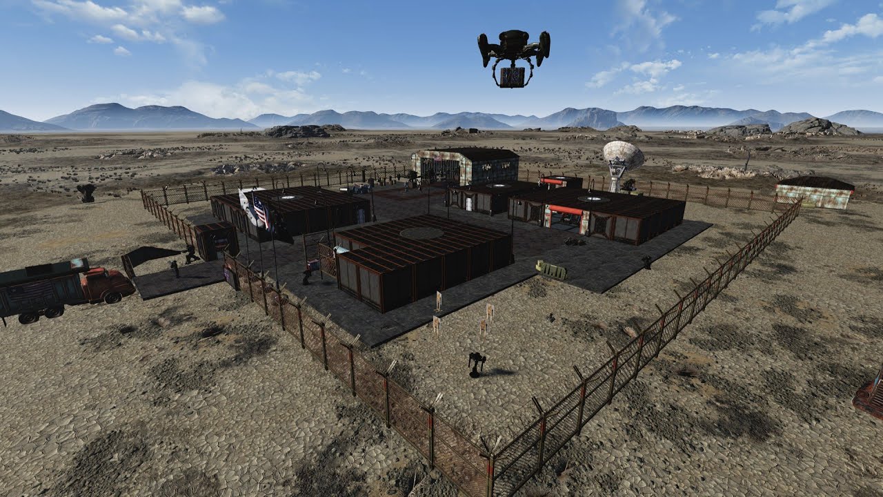 Fallout 76 Enclave camp NAVARRO ( remake fallout 2)