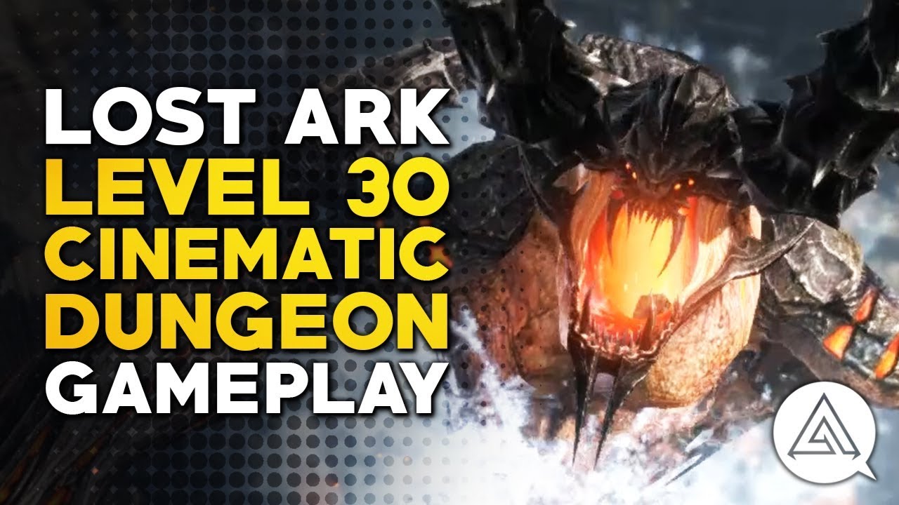 Lost Ark | Level 30 Cinematic Dungeon - Berserker, Destroyer, Soul Master & Bard