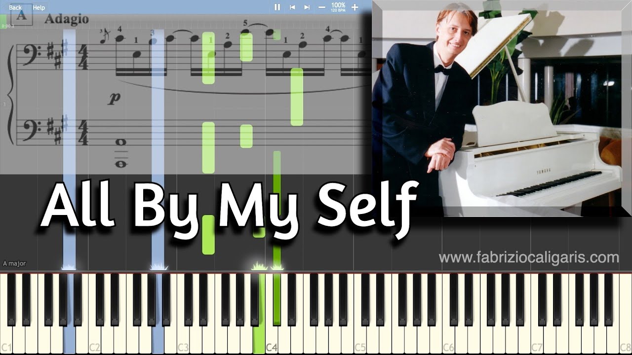 All By My Self - Piano Tutorial - PDF