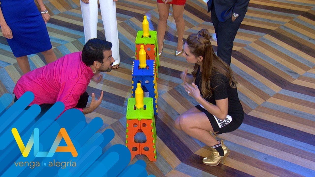 ¡Eliminan a Tania sin tocar la botella! | Venga la Alegría