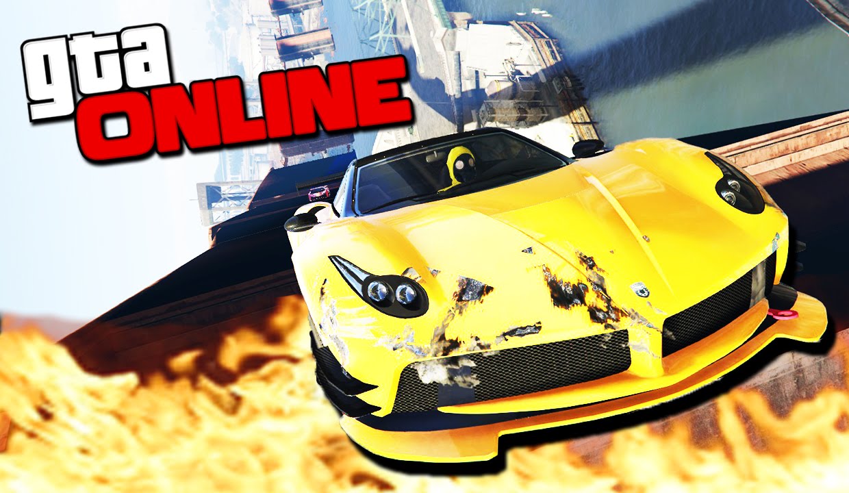 GTA 5 Online (Гонки + УГАР) - Невероятные рампы! #111