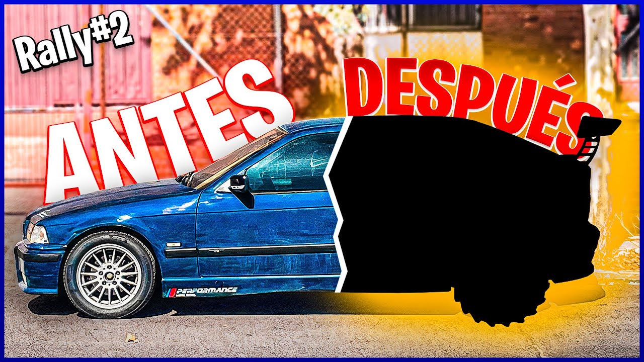TUNEANDO un BMW E36 para RALLY por el DESIERTO