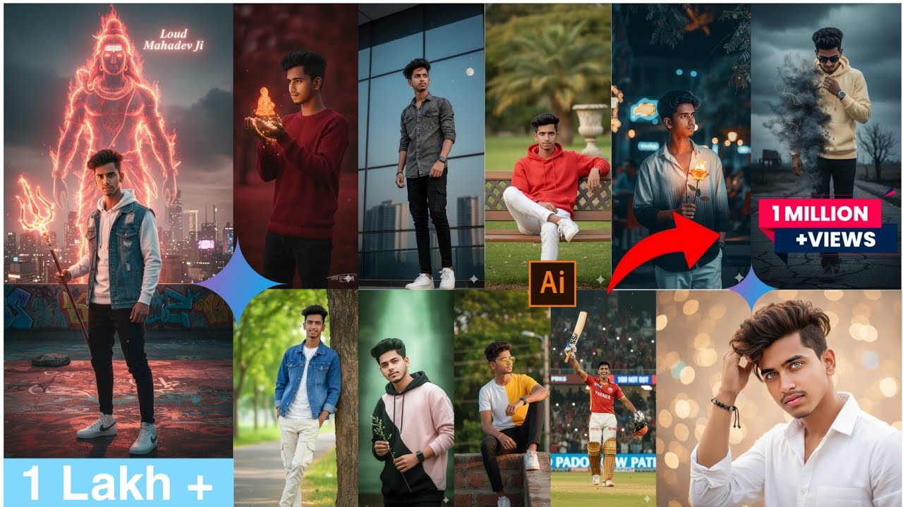 BEST AI Photo Prompts for Boys ।🚀 1Lakh+ Free Text to Copy 📋 Haw to boy's photo prompt cinematic।✨