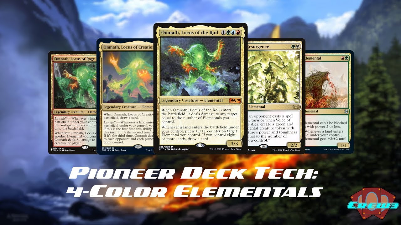 Pioneer Deck Tech: 4-Color Elementals
