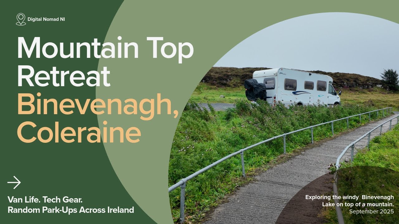 Binevenagh Mountain by Day in a Motorhome