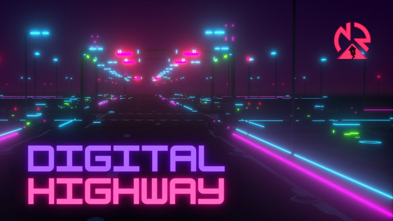 'Digital Highway' - A late-night drive to a digital destination [ Synthwave / Retrowave / Synthpop ]