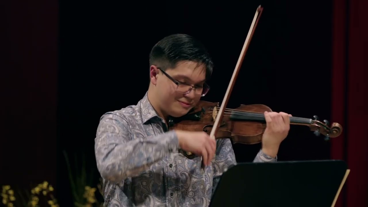 Matthew Hakkarainen - Violin Sonata A Major Op. 162 (D 574), Allegro moderata By Franz Schubert