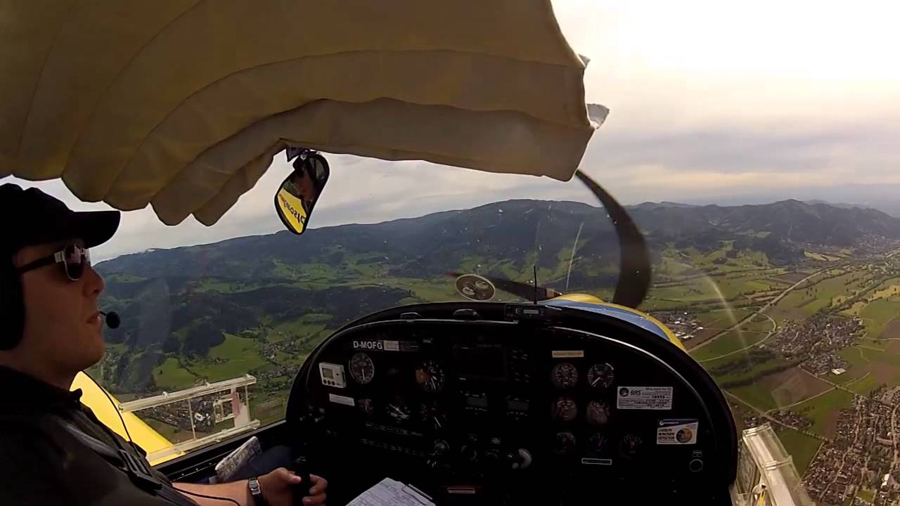 Vom Fussgänger zum UL-Pilot - Dreiecksflug EDTF - EDTG - EDTD - EDTF