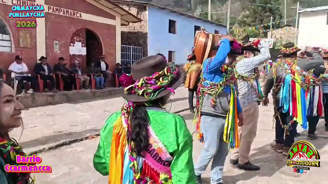 🎉🥳BARRIO CCARMENCCA DE PAMPAMARCA 2026🎉🎼