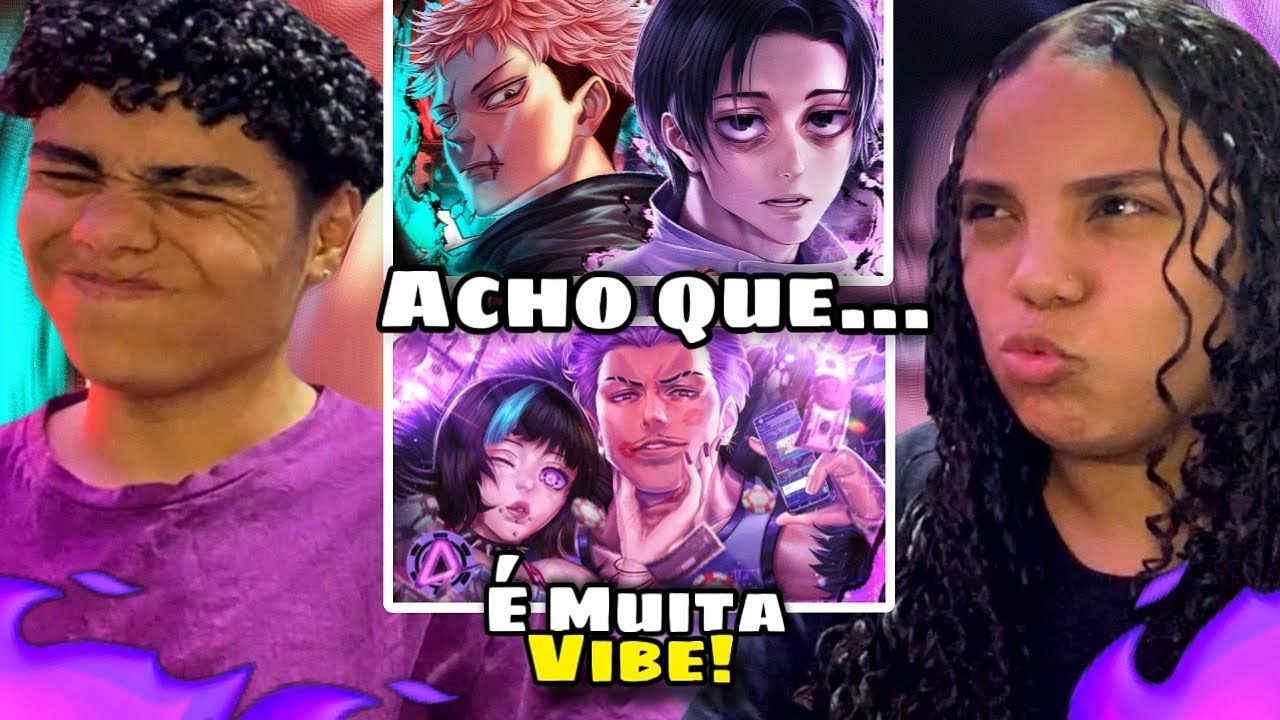 React ♪ Itadori & Yuta Maldição Herdada e ♪ Hakari Kinji (Jujutsu Kaisen) | O Dobro ou Nada | AniRap