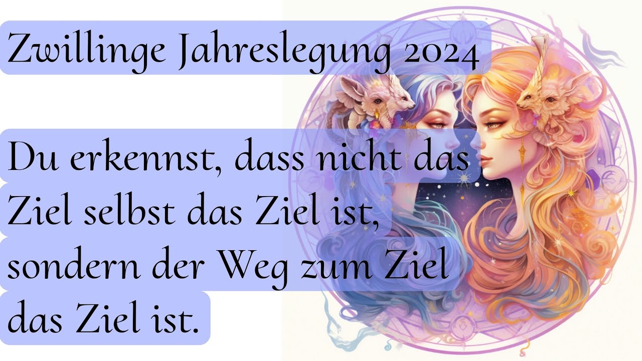 #Zwillinge #Jahreslegung 2024 🔮