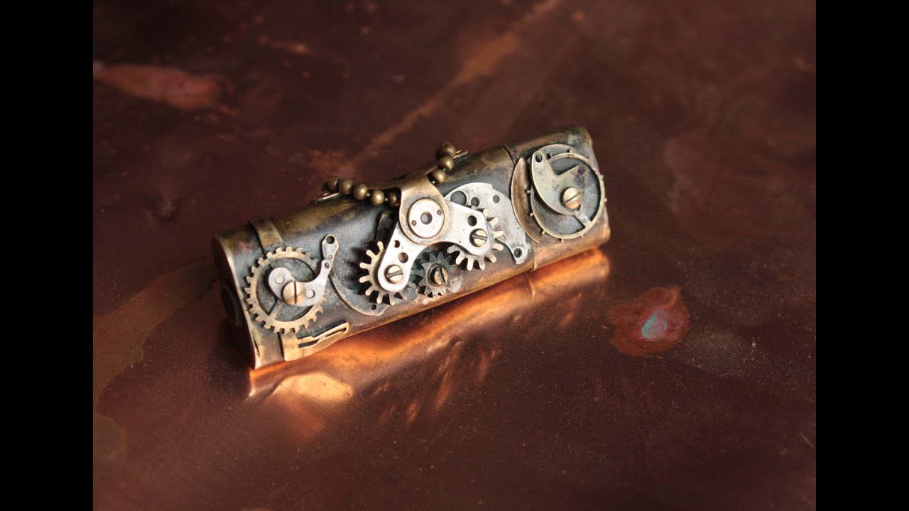 Steampunk USB flash drive - collection 2016.