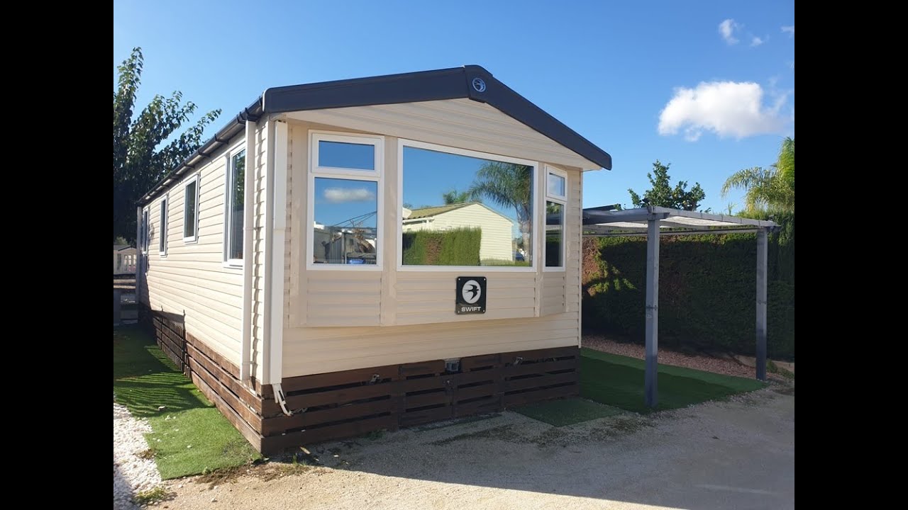 Stunning Swift Loire Mobile home For Sale On Camping Almafra In Benidorm For £76,500