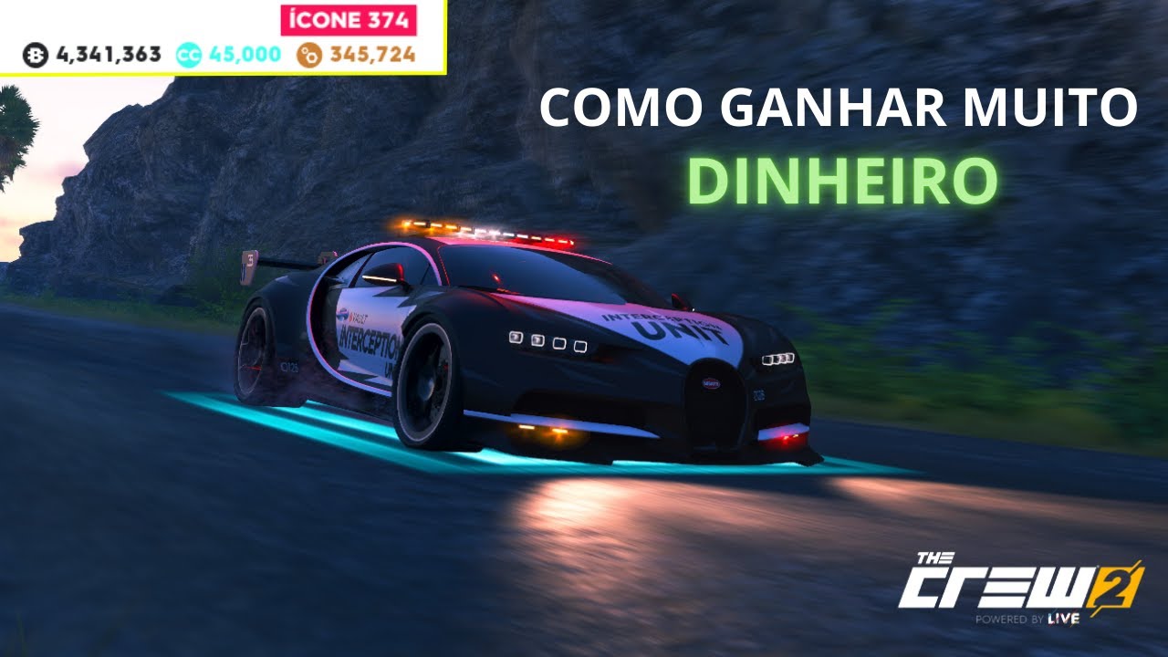 COMO GANHAR MUITO DINHEIRO E UPAR RÁPIDO NO THE CREW 2!