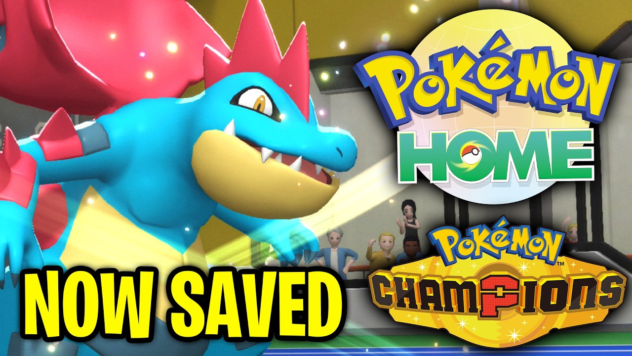 Our Pokemon Are Now SAVED | Pok&eacute;mon Champions & Pok&eacute;mon Home UPDATE
