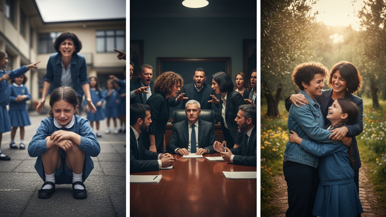 Mia Figlia Bullizzata per le Sue Due Madri — Il Preside Costretto a Scusarsi Pubblicamente Davant...
