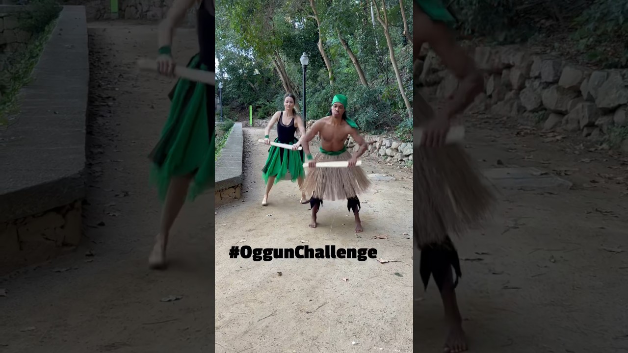 Happy to present the #OggunChallenge🤩 #afrocuban #afrocubandance #afrocubano #oggun