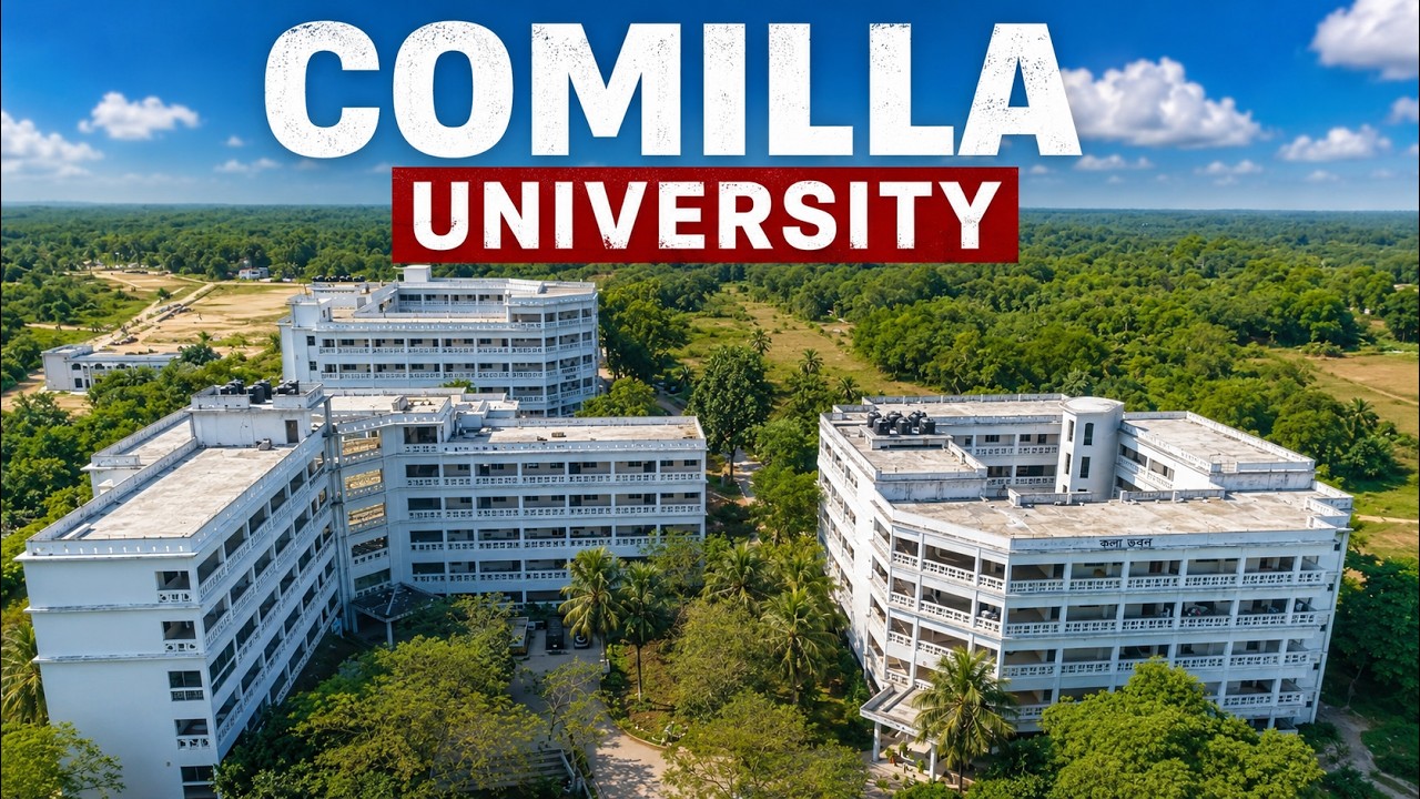 A Day in the 250-Acre Green Kingdom of Comilla University!