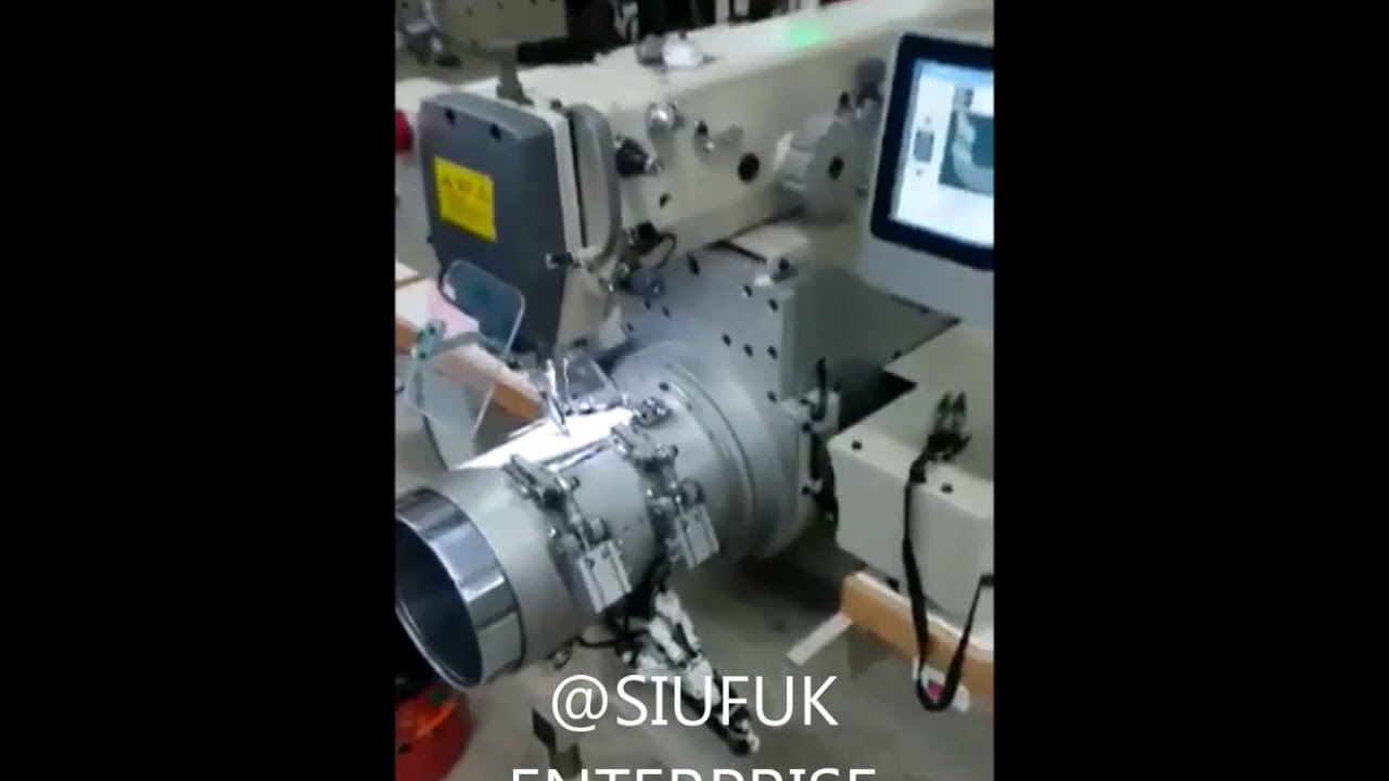 ALPHA SF-15000J AUTOMATIC CAP SEWING MACHINE