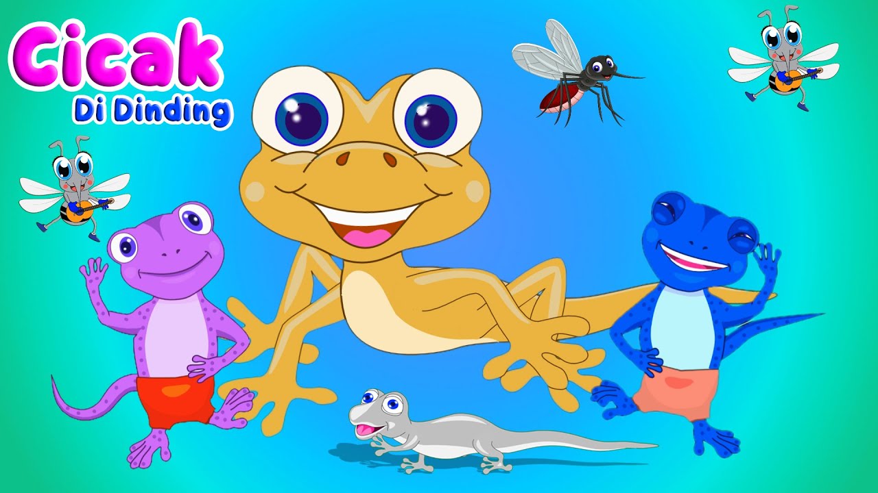 LAGU CICAK || LAGU ANAK CICAK CICAK DI DINDING