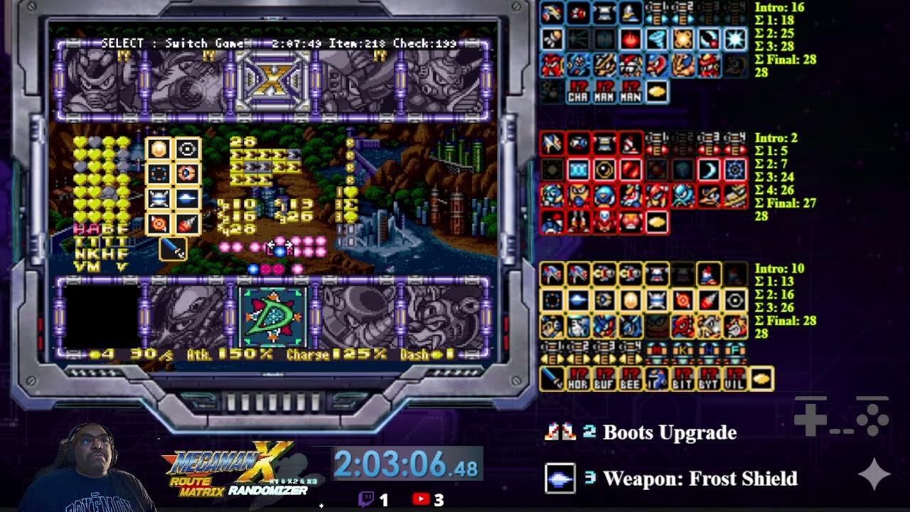 MMX1-3 Rando Weaponsanity
