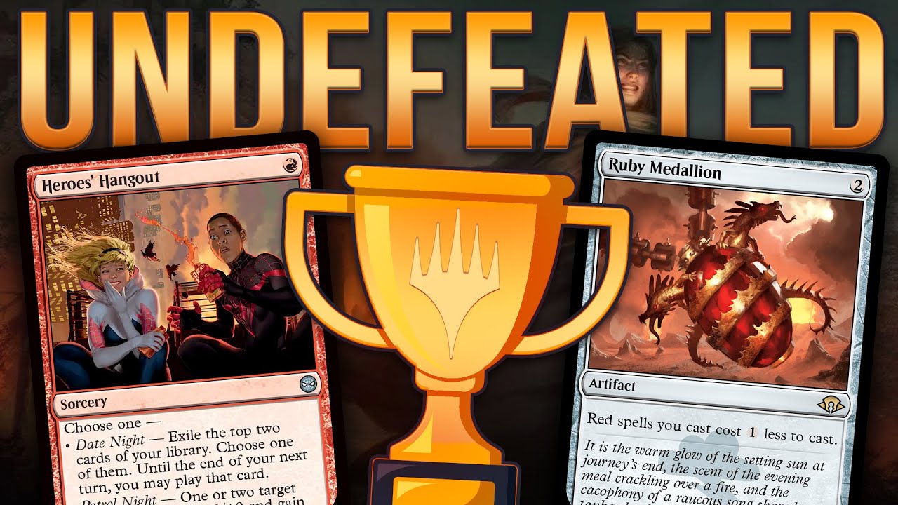 🏆UNDEFEATED🏆 Heroes' Hangout in Modern Boros Ruby Storm! Spider-Man (MTG SPM) | Magic: The Gathering