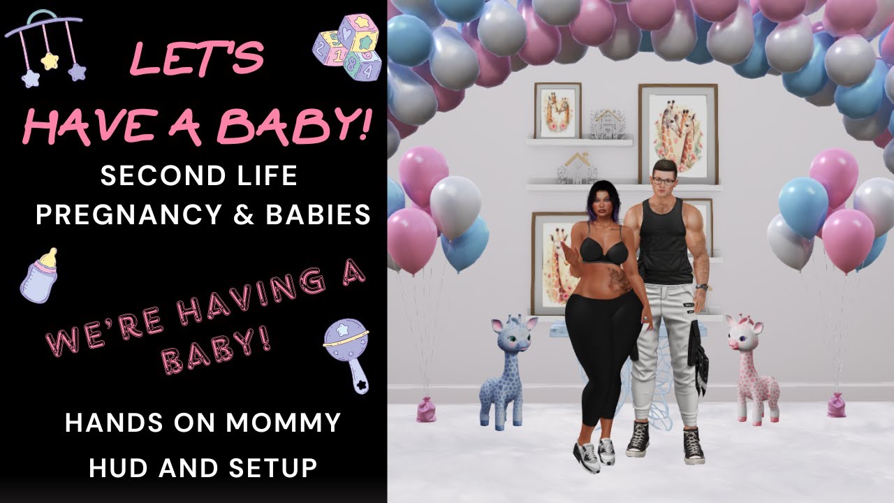 🍼 Second Life | Детский видеоблог ~ Настройка системы наблюдения за беременностью Hand On Mommy!🍼