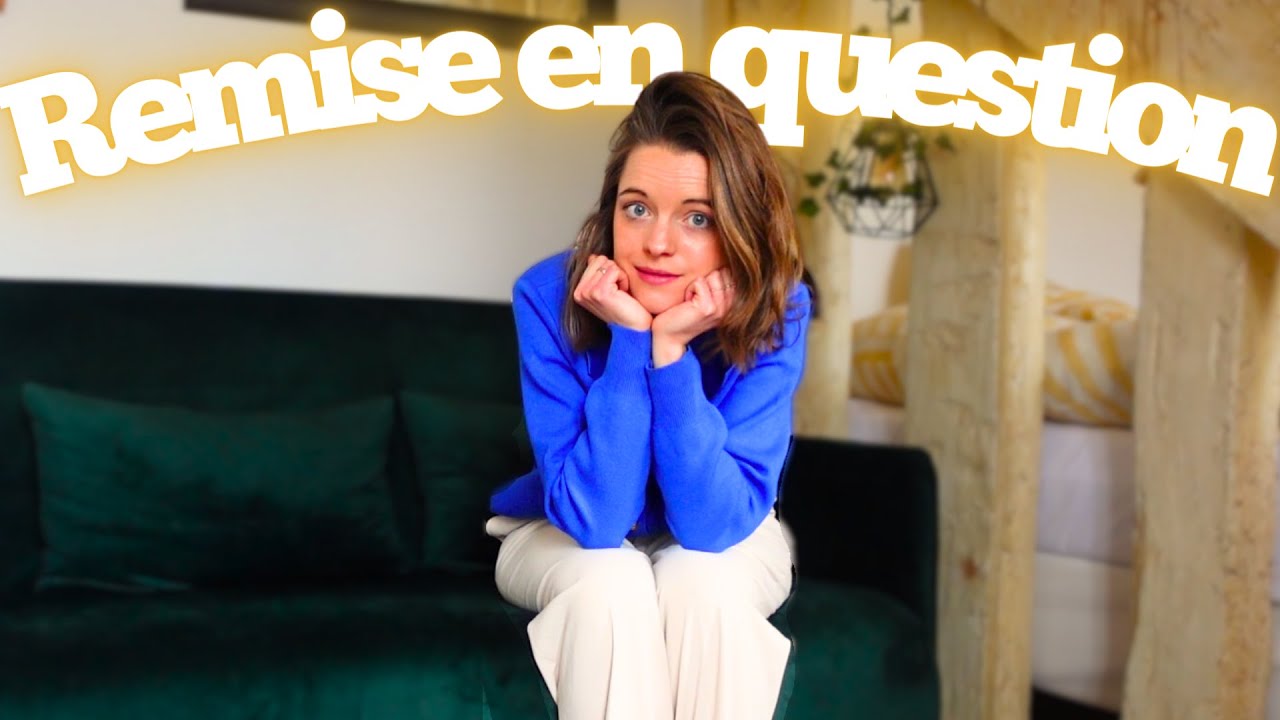 Je remets ma vie en question à Paris