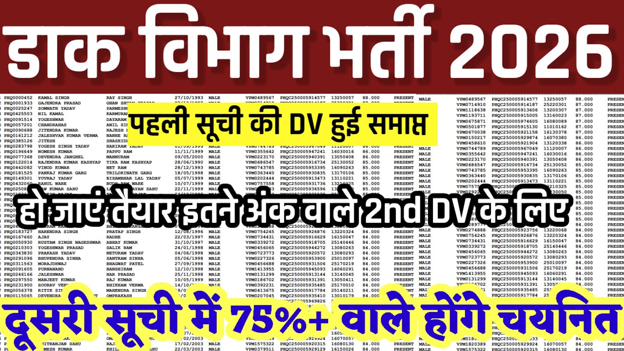 बड़ी खुशखबरी 2nd Merit list इस दिन होगी जारी | Safe Score for 2nd Dv List | Cut off रहेगी बहुत कम