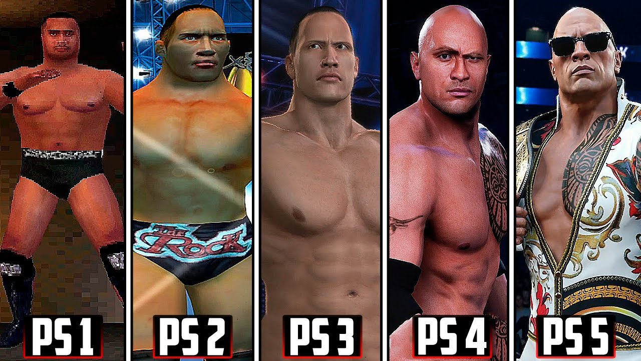 WWE 2K25 - The Rock Entrance Evolution! (WWF War Zone to WWE 2K25)